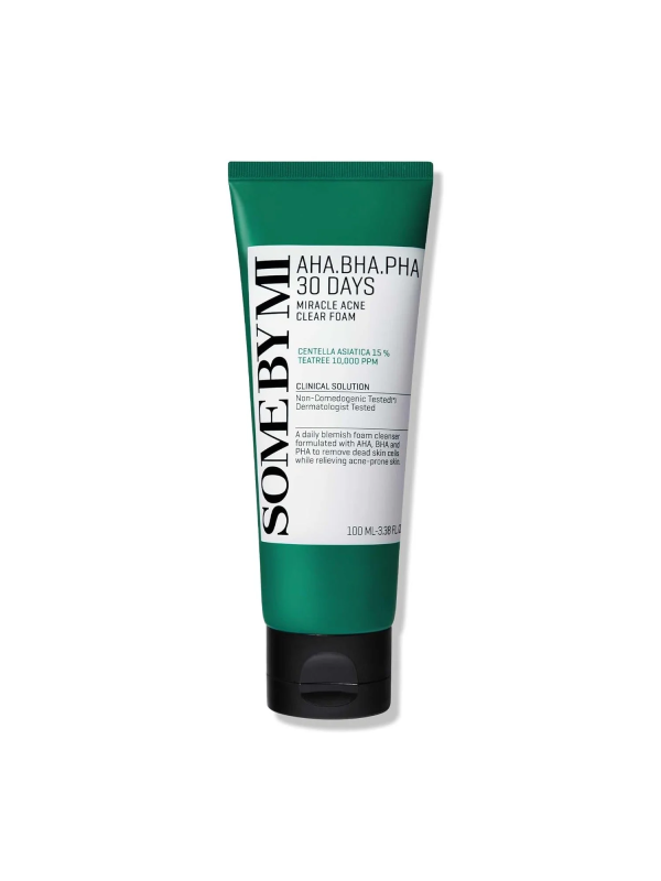 Some By Mi AHA BHA PHA 30 Days Miracle Acne Clear Foam