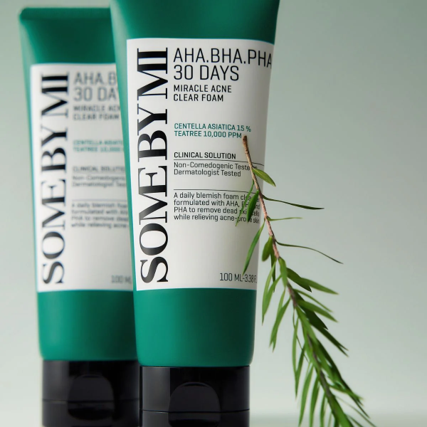 Some By Mi AHA BHA PHA 30 Days Miracle Acne Clear Foam - Image 2
